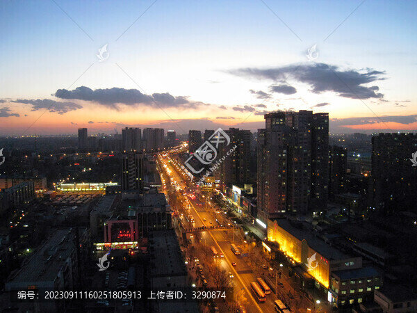 美麗的城市夜景