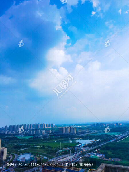 暴雨將至風云變幻積雨云