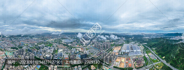 深圳光明全景圖