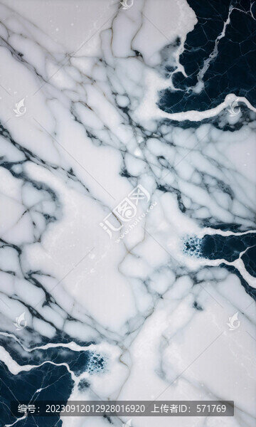 白色仿石紋大理石瓷磚