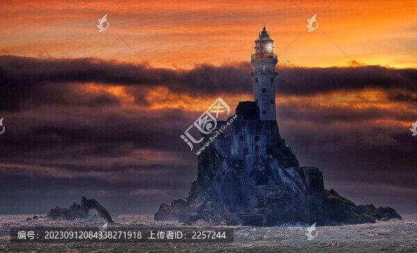 燈塔與海島