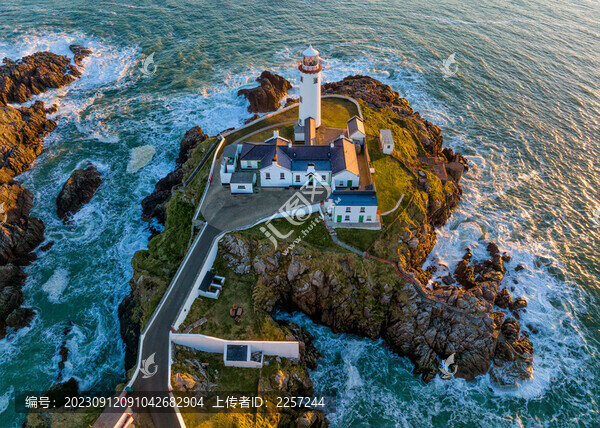 燈塔與海島