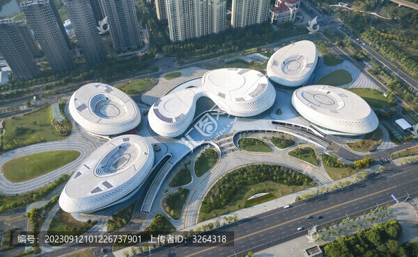 孝感地標(biāo)建筑文化中心宣傳背景