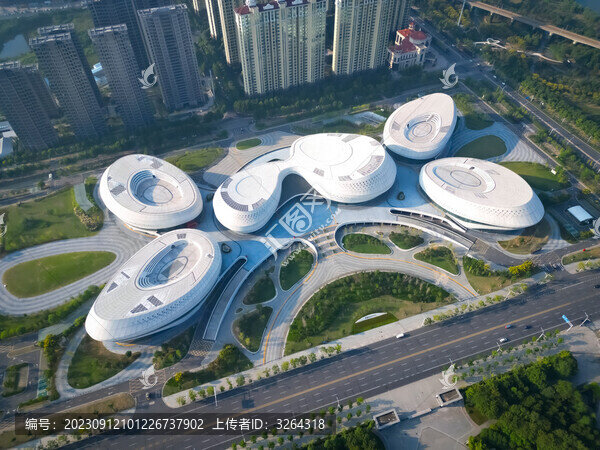 孝感地標(biāo)建筑文化中心宣傳背景