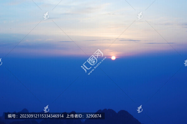 日落風(fēng)光圖