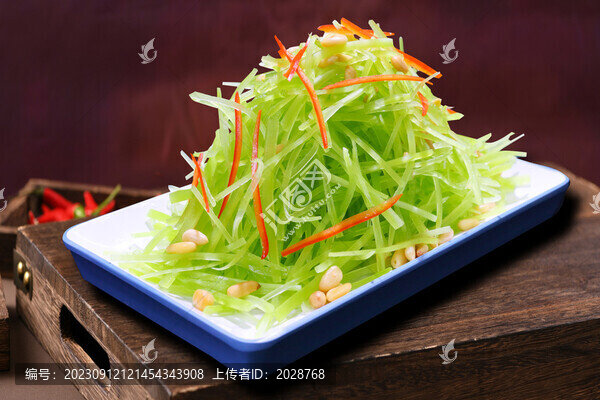 涼拌青筍絲