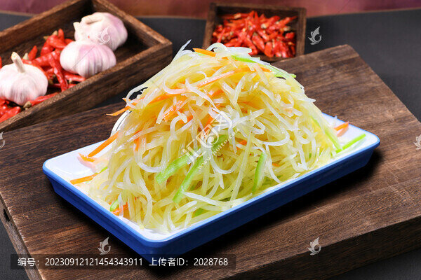 熗拌土豆絲