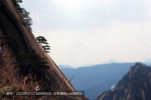 安徽黃山旅游風景圖