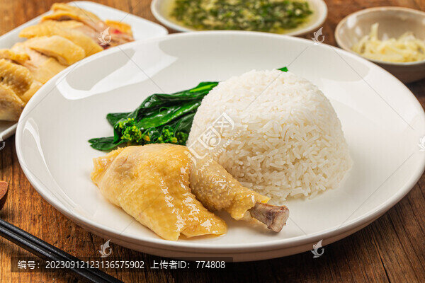 廣式白切雞飯