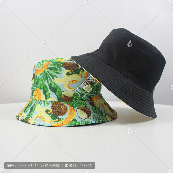 印花漁夫帽