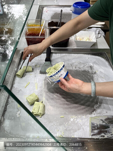 炒酸奶卷