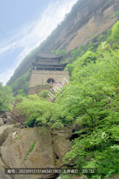 四川劍門關(guān)古城墻關(guān)樓