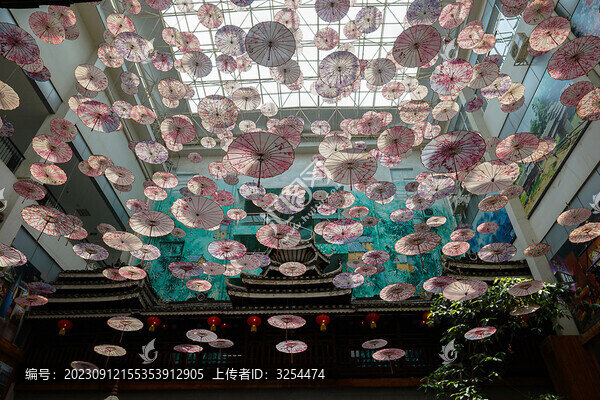 博物館懸傘