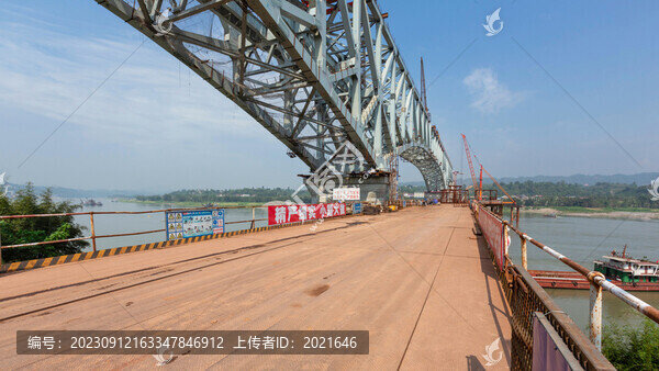 宜賓建設中岷江成貴高鐵特大橋
