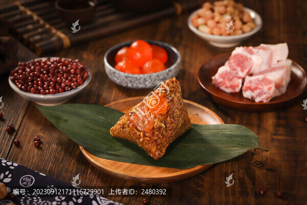 嘉興粽子甜粽子粽子蜜棗粽