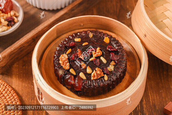 黑糯血糯米八寶飯堅果