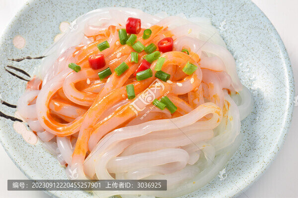 麻醬撓涼粉