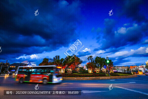 江川縣城公交車