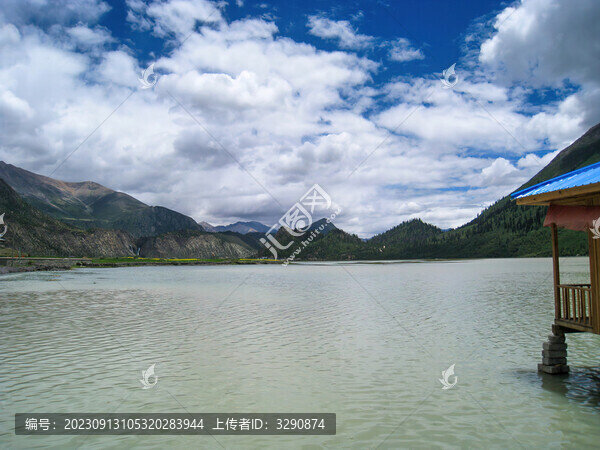318川藏線然烏湖