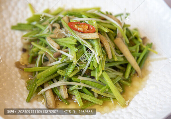芹菜炒鰻干