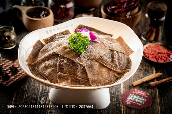 鮮毛肚