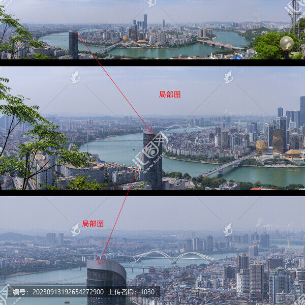 柳州全景圖