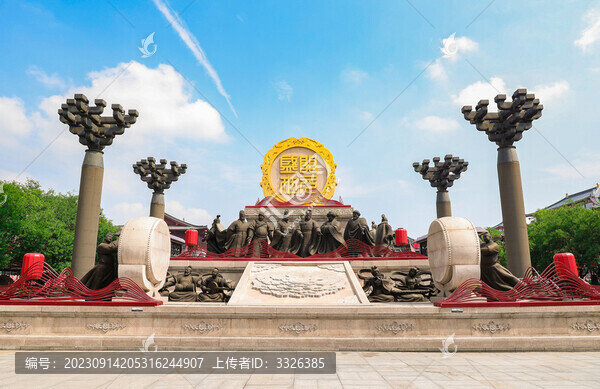 大唐不夜城雕塑