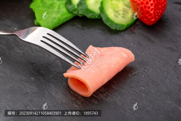 方形火腿肉