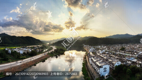 婺源江灣村全景