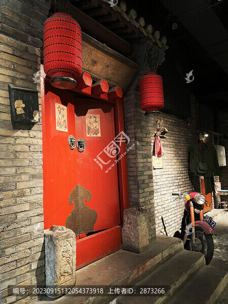 四合院紅門(mén)