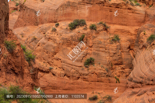 陜西靖邊縣波浪谷景區(qū)