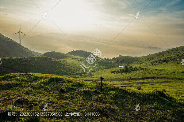 日出風(fēng)車山