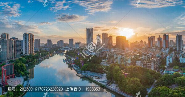 岐江河畔風(fēng)光