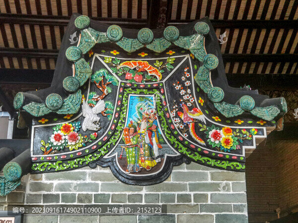 古建筑陶塑瓦脊