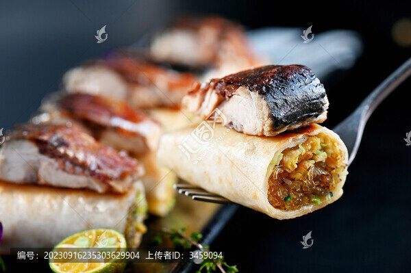 烤鰻卷