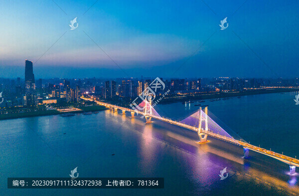 長江二橋夜景