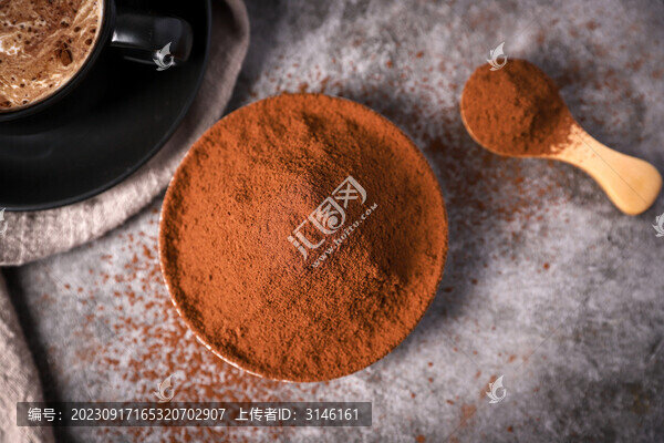 可可粉影棚拍攝