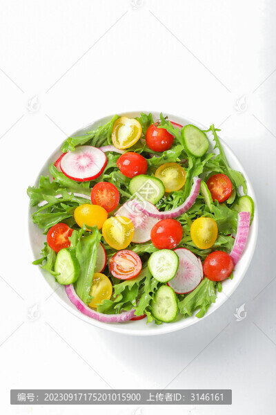 蔬菜沙拉什錦蔬菜