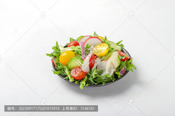 時(shí)蔬沙拉大拌菜蔬菜沙律