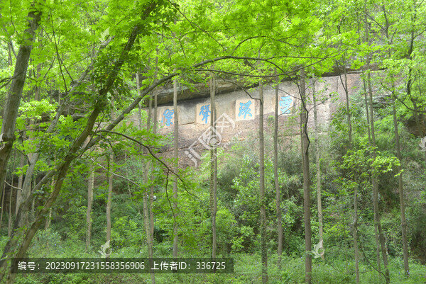四川劍門關(guān)云環(huán)聳翠摩崖石刻