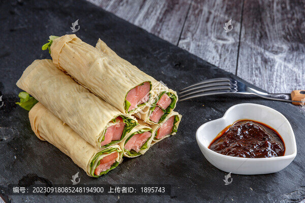 卷豆皮