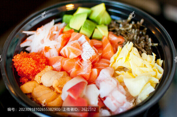 九色海膽丼飯