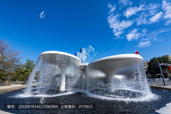 深圳蓮花山公園水景裝飾