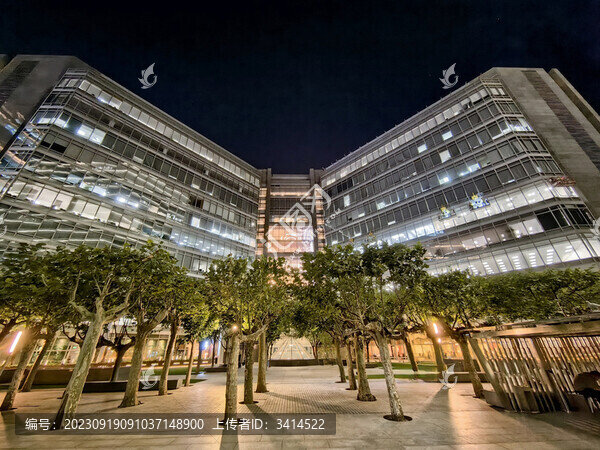 中關村融科中心夜景