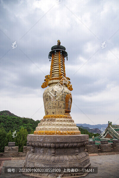 河北承德普樂寺古建筑群