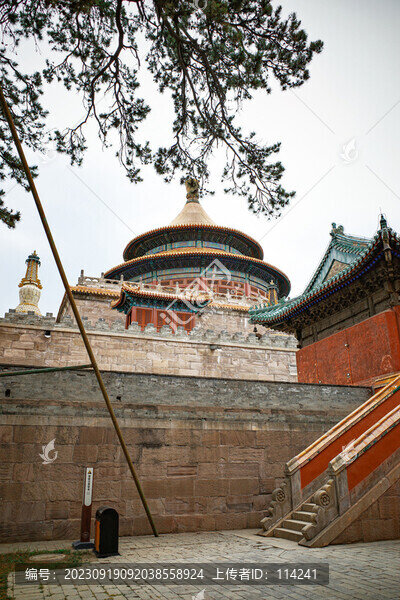 河北承德普樂寺古建筑群