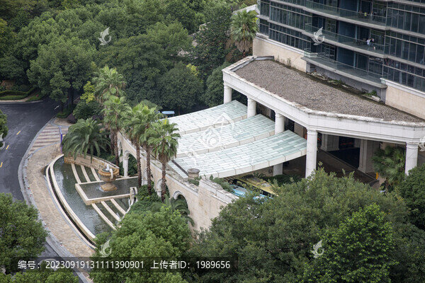 千島湖五星酒店大門