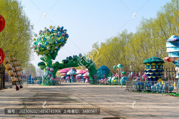 河北任丘市燈彩大世界