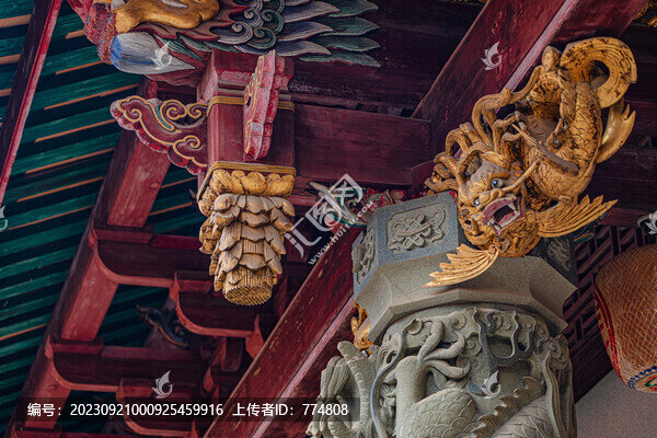 潮州開元寺屋檐