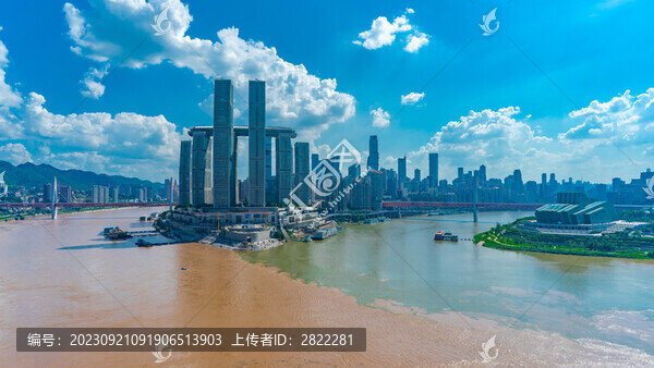 重慶城市風(fēng)光地標建筑